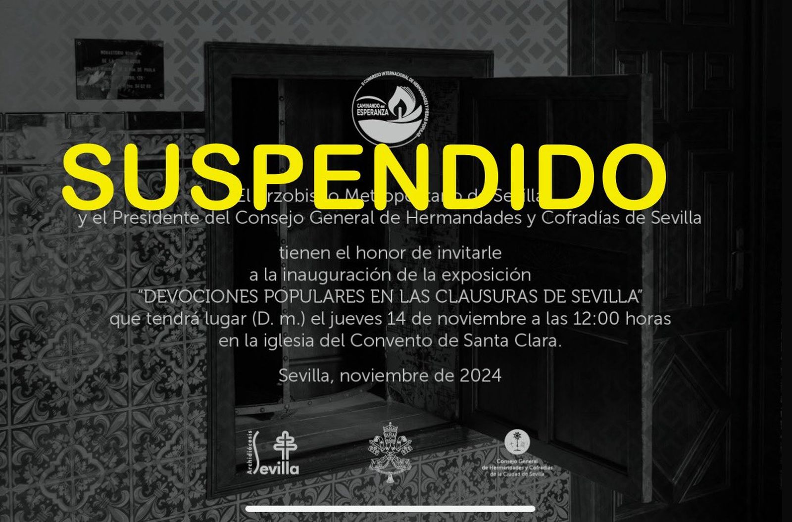 En la muestra se expondrán una treintena de piezas procedentes de conventos