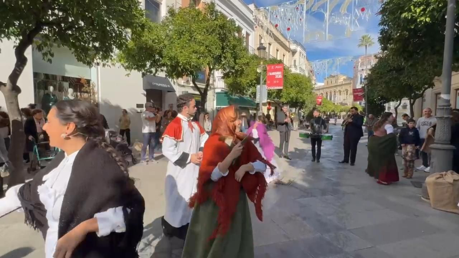 Pasacalles navideño por el centro de Jerez