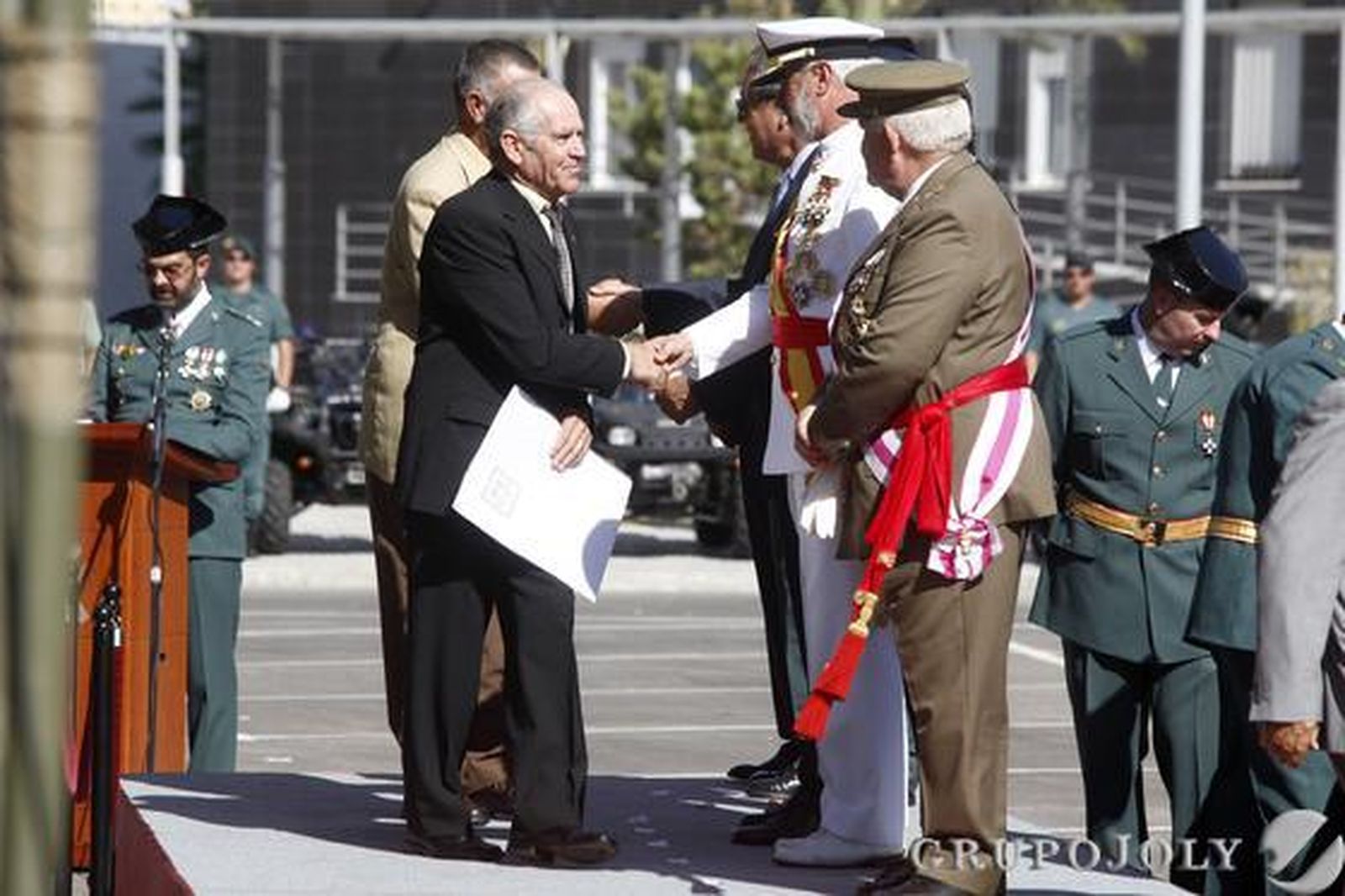 La Guardia Civil celebra el Día de su Patrona, la Virgen del Pilar. 

Foto: Jesus Marin