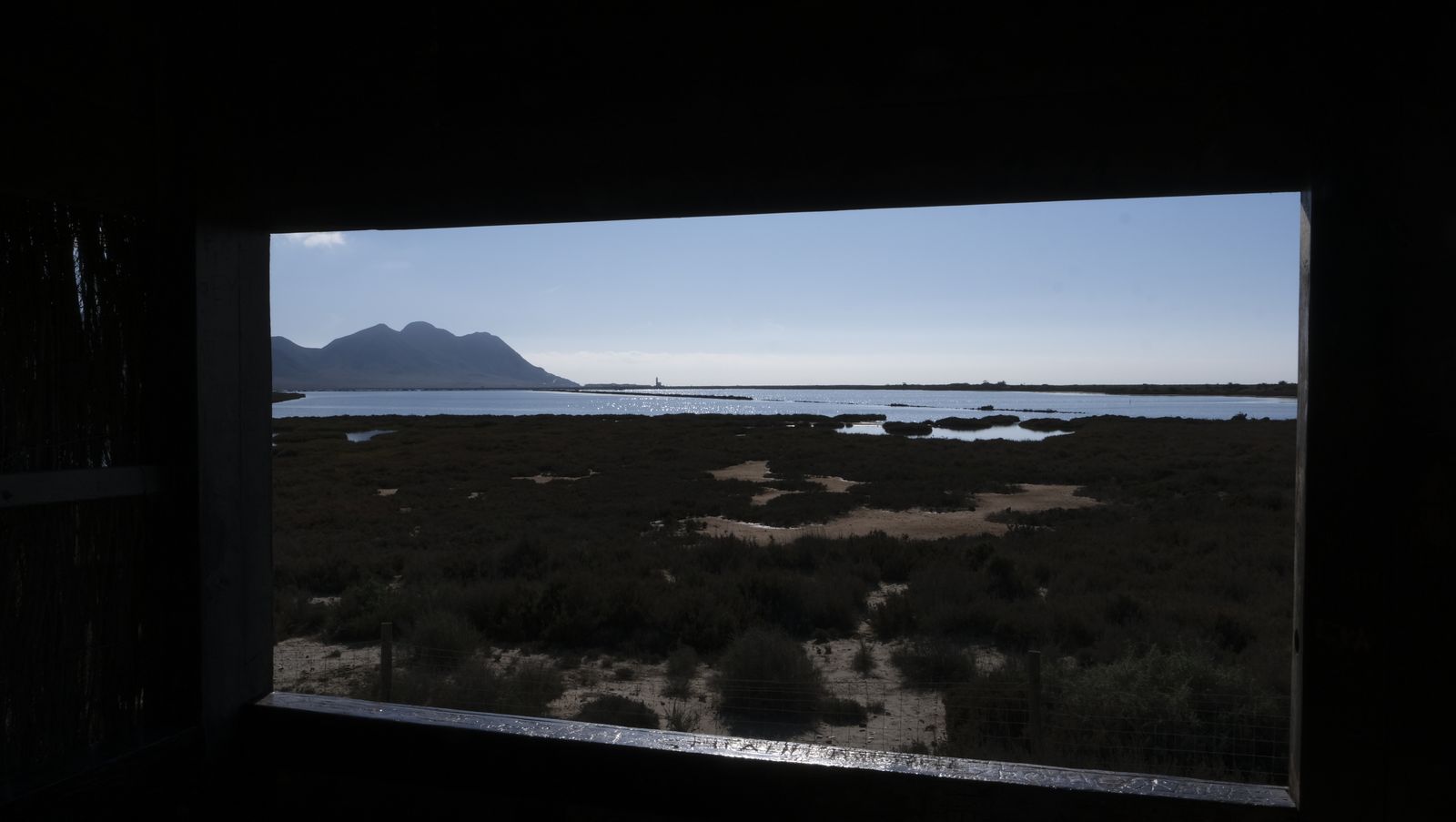Imágenes de las Salinas de Cabo de Gata con agua otra vez