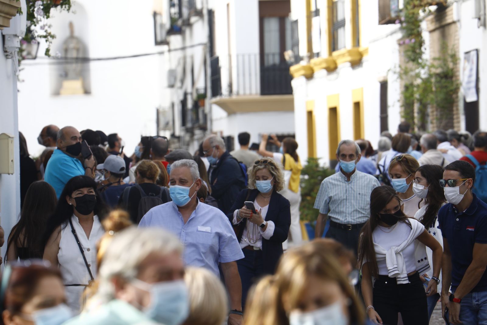 Las fotografías del primer día de apertura de los Patios de Córdoba en otoño