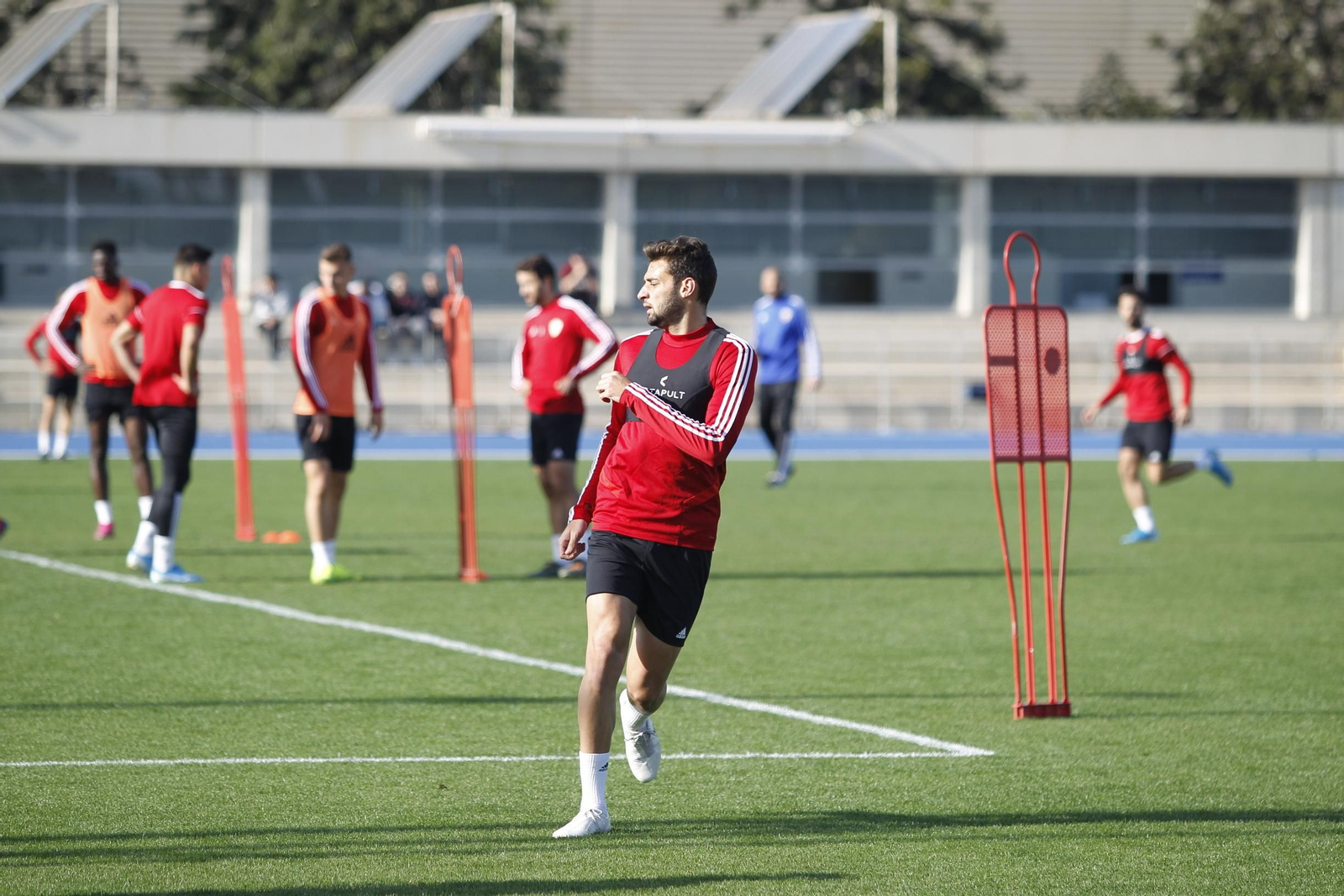 Fotogalería del entrenamiento de la UDA, 6-XII