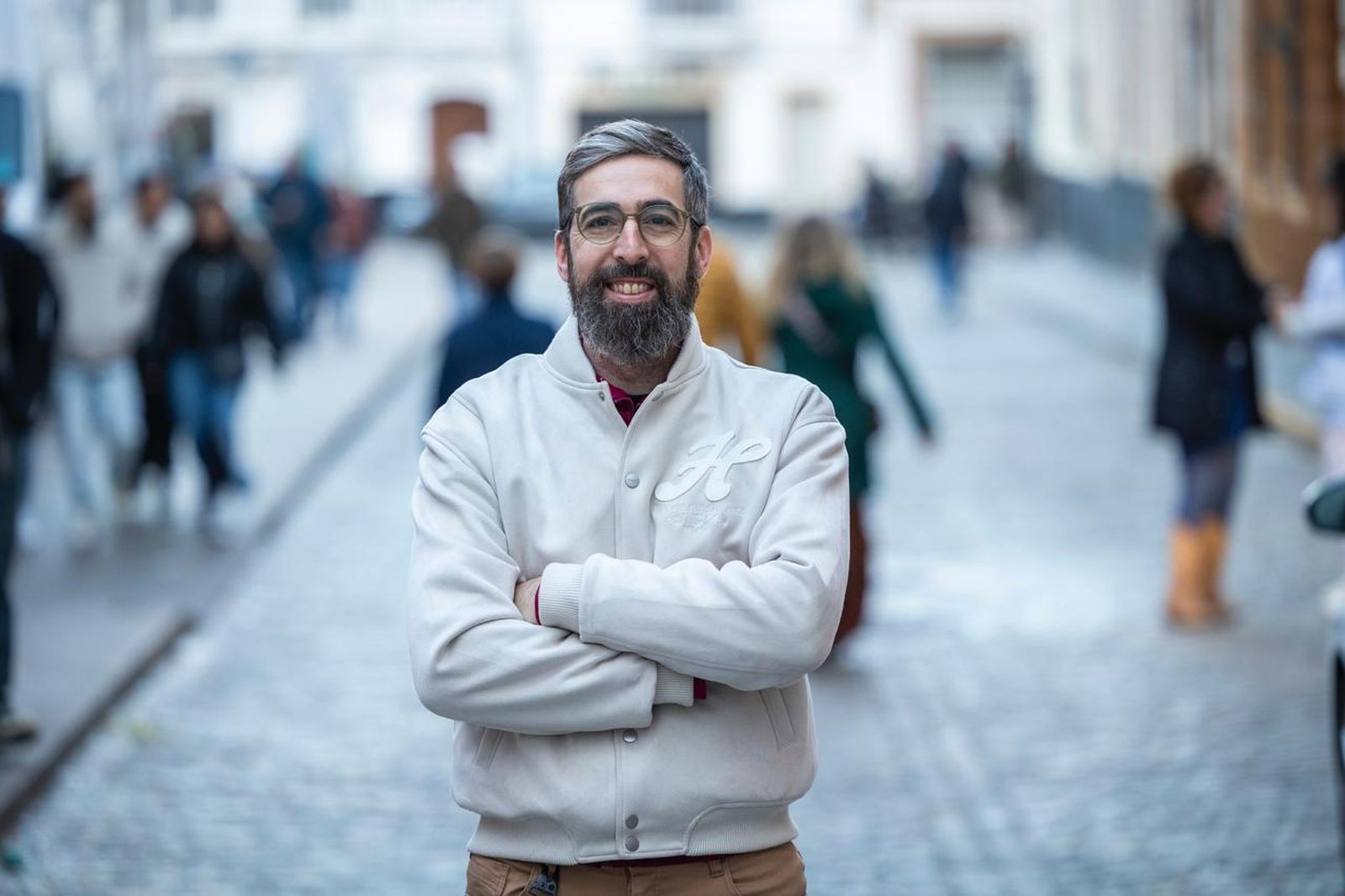 Sergio Espinosa, 'Sehíto', durante la entrevista con Diario del Carnaval.