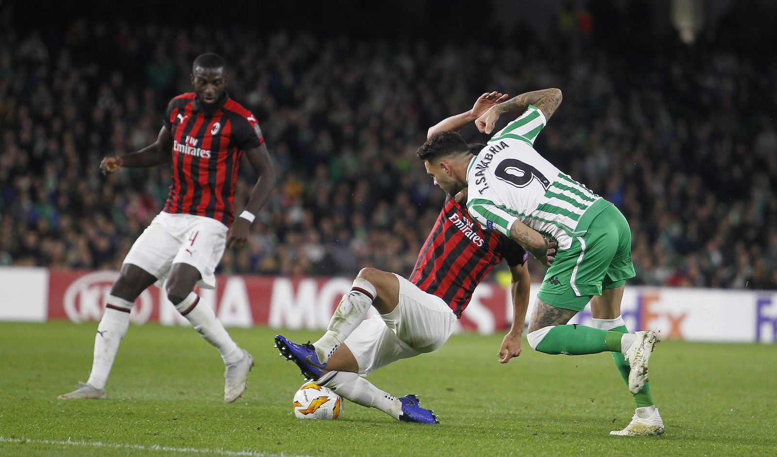 El Betis-Milan, en imágenes