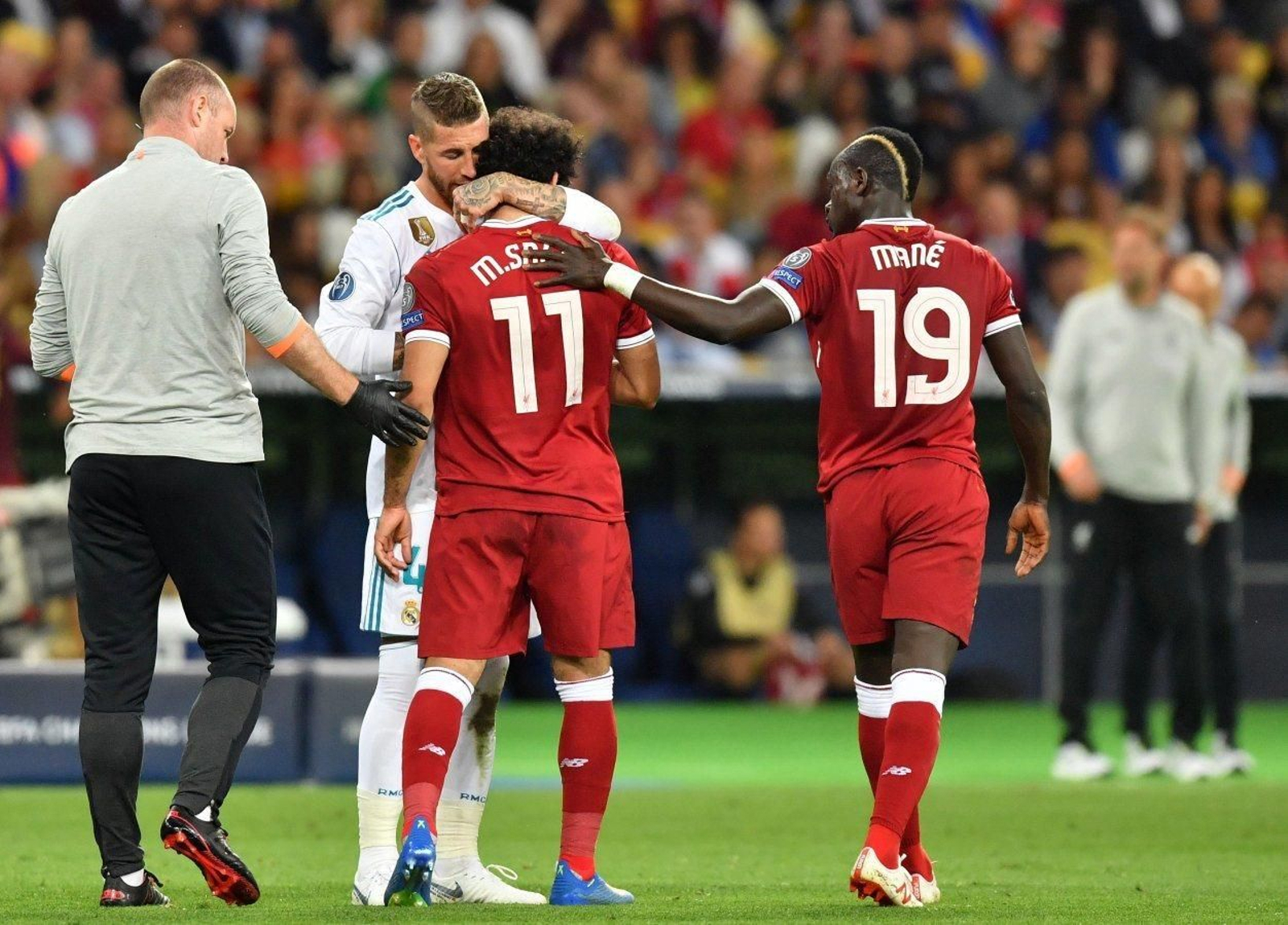 Las imágenes de la final de la Champions en Kiev