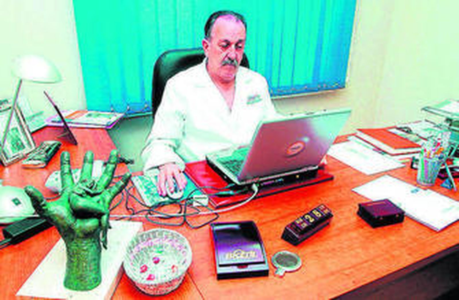 El dermatólogo Diego del Ojo Cordero.