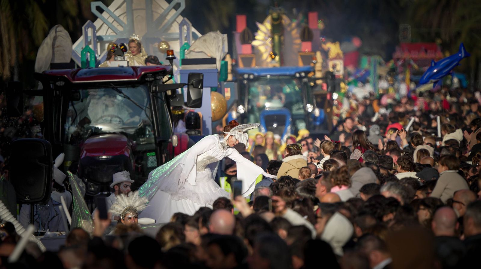 Imágenes de la cabalgata de Reyes Magos en Jerez