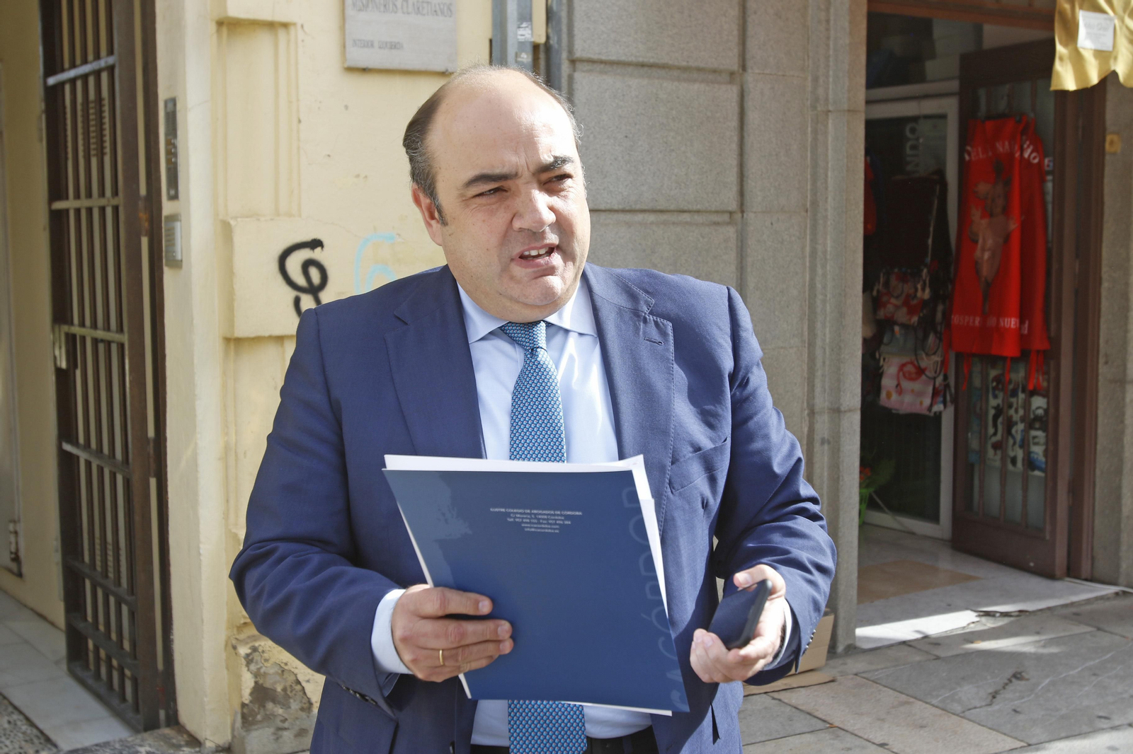 El decano del Colegio de Abogados de Córdoba, José Luis Garrido.