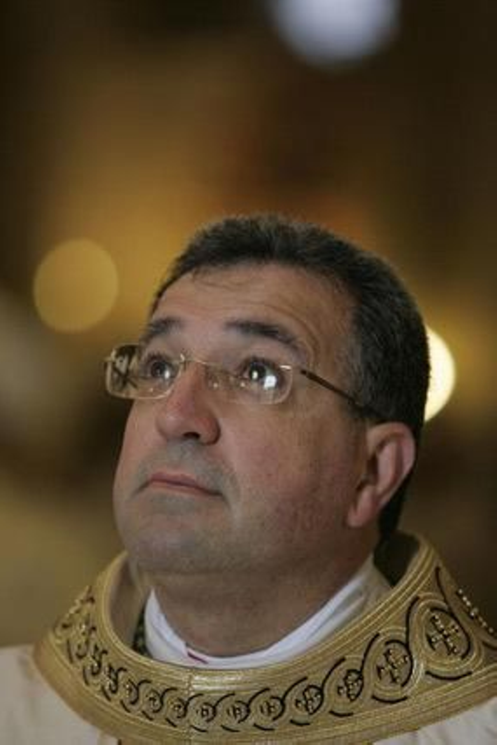 Ginés García, durante el acto.  Foto: Javier Alonso