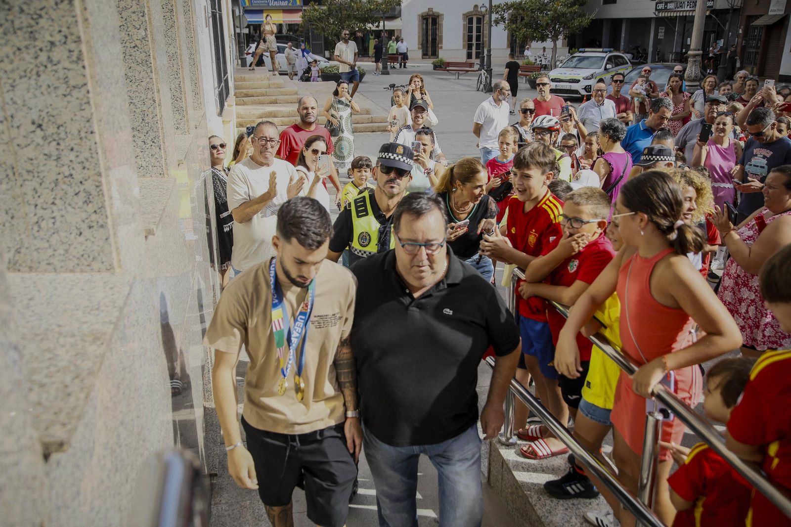 Álex Baena en el Ayto de Roquetas de Mar, en imágenes