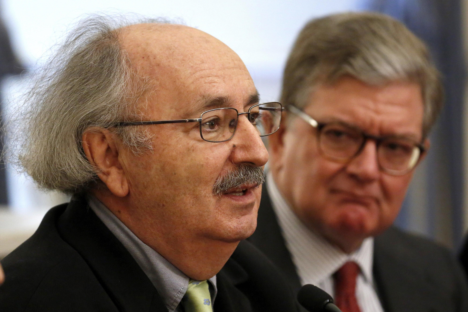 Antonio Colinas, ayer.