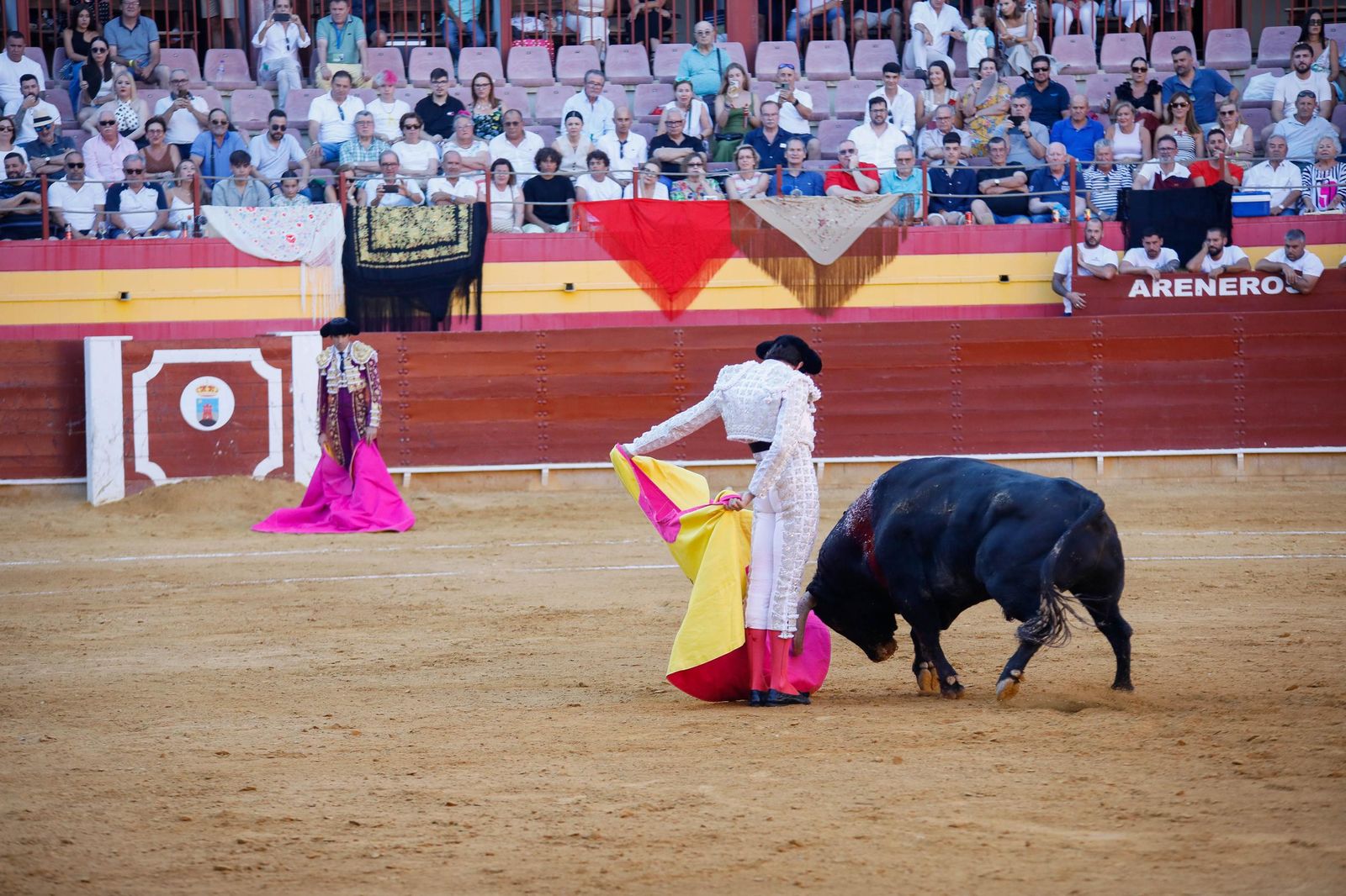 Corrida de toros en Roquetas, en imágenes