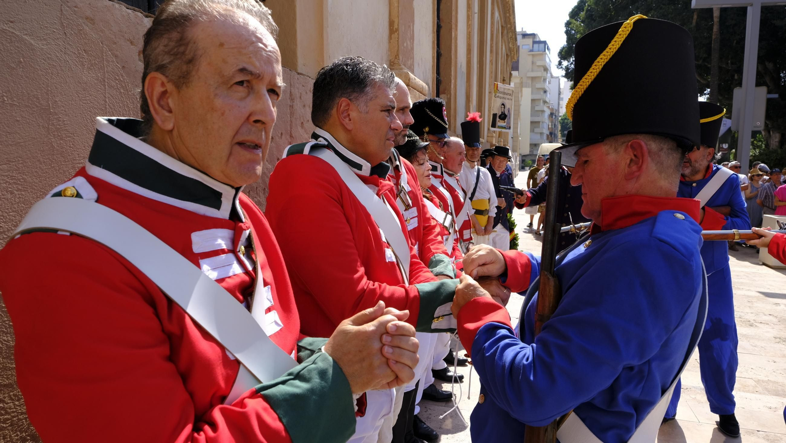 Recreación histórica de Los Coloraos, en imágenes