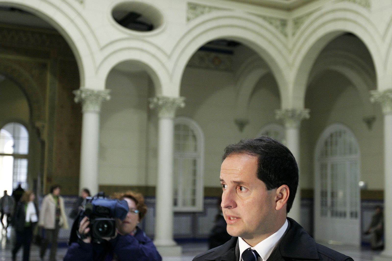 Carlos Fernández, en una imagen del 25 de noviembre de 2005, cuando fue juzgado por la Sección Tercera de Málaga por malversación y fraude.