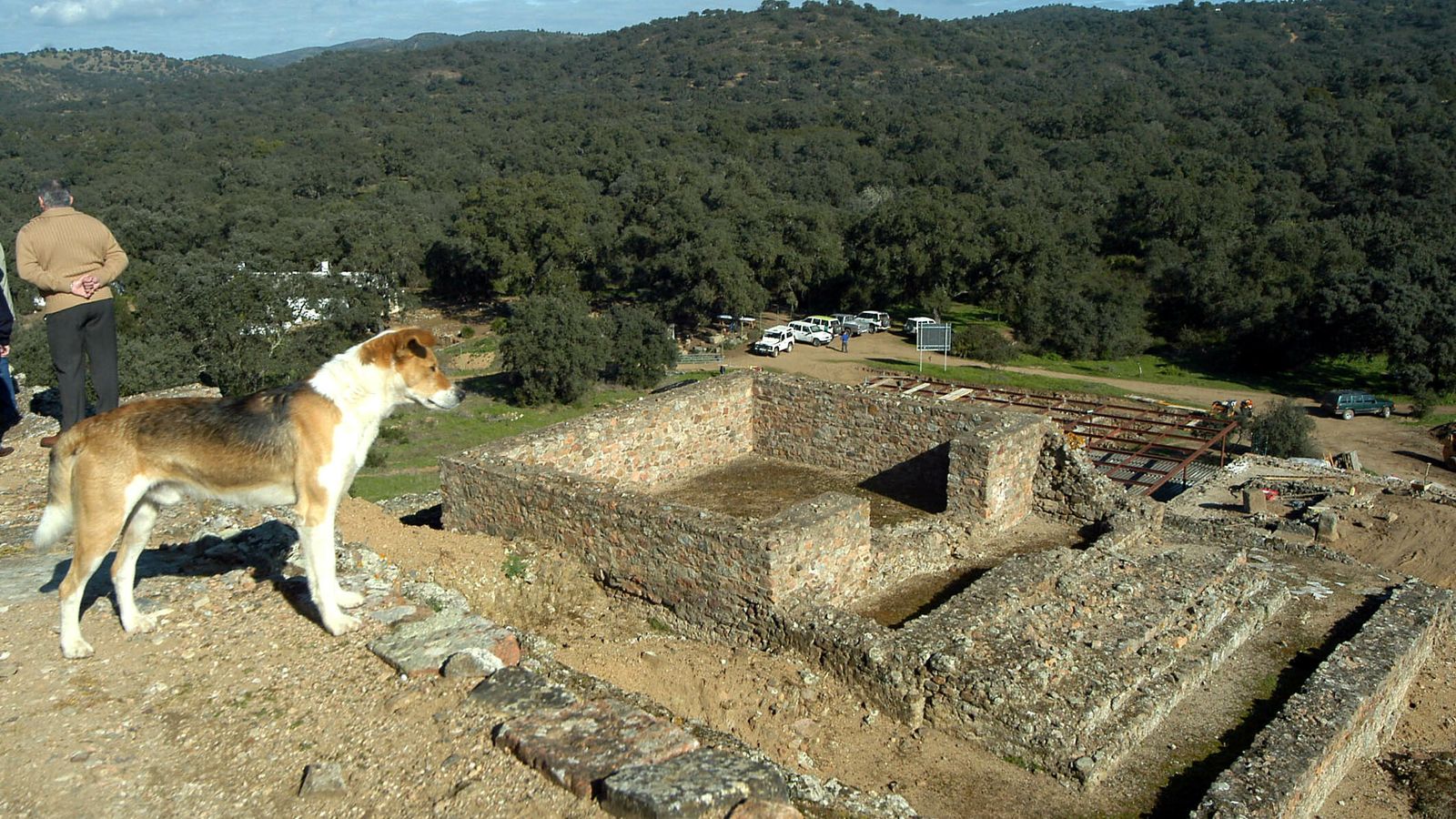 Ruinas romanas de Munigua.