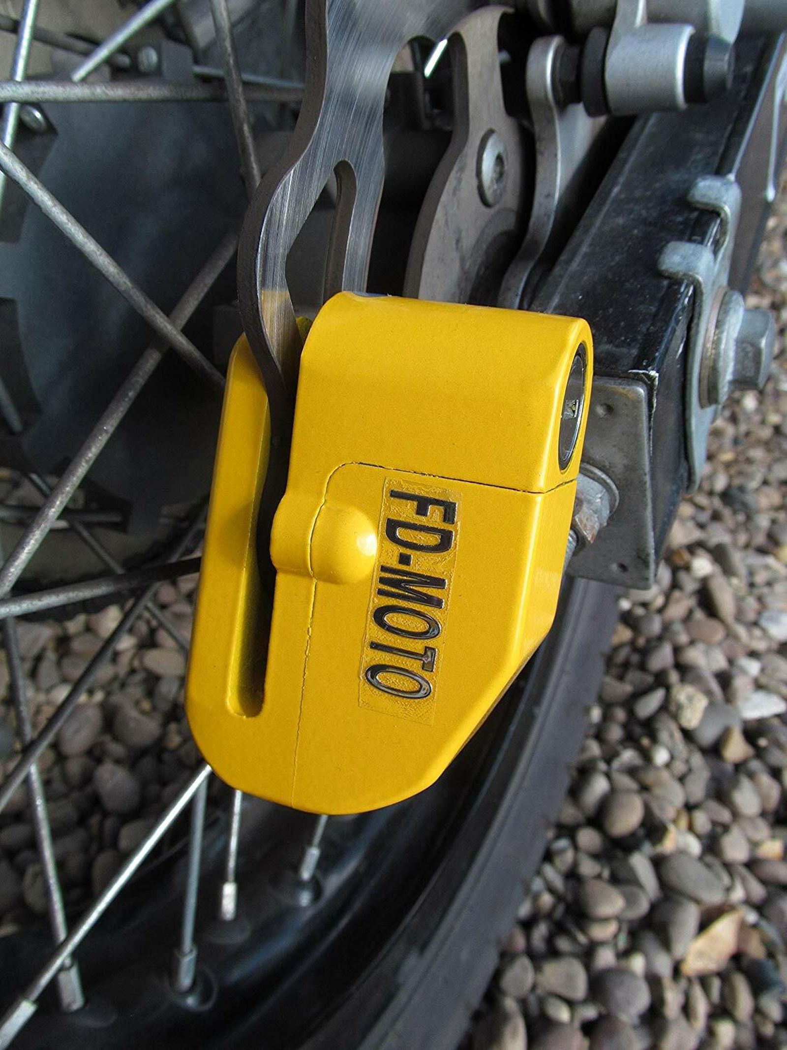 Antirrobo Candado de Disco con Alarma