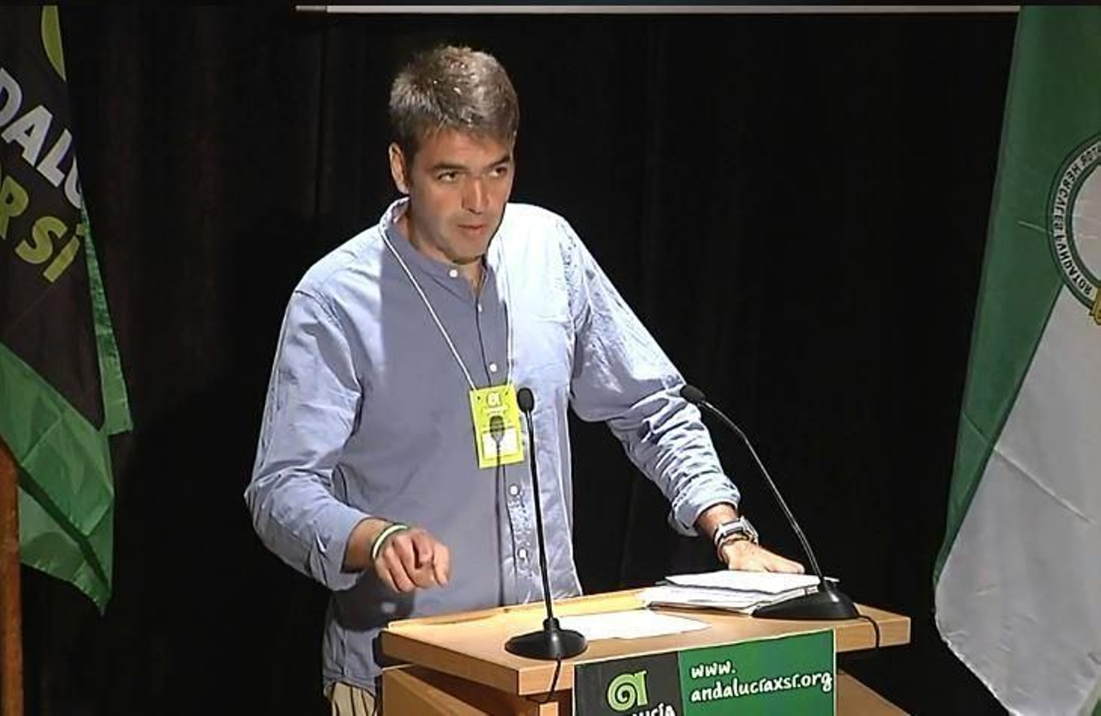 Joaquín Bellido, candidato.