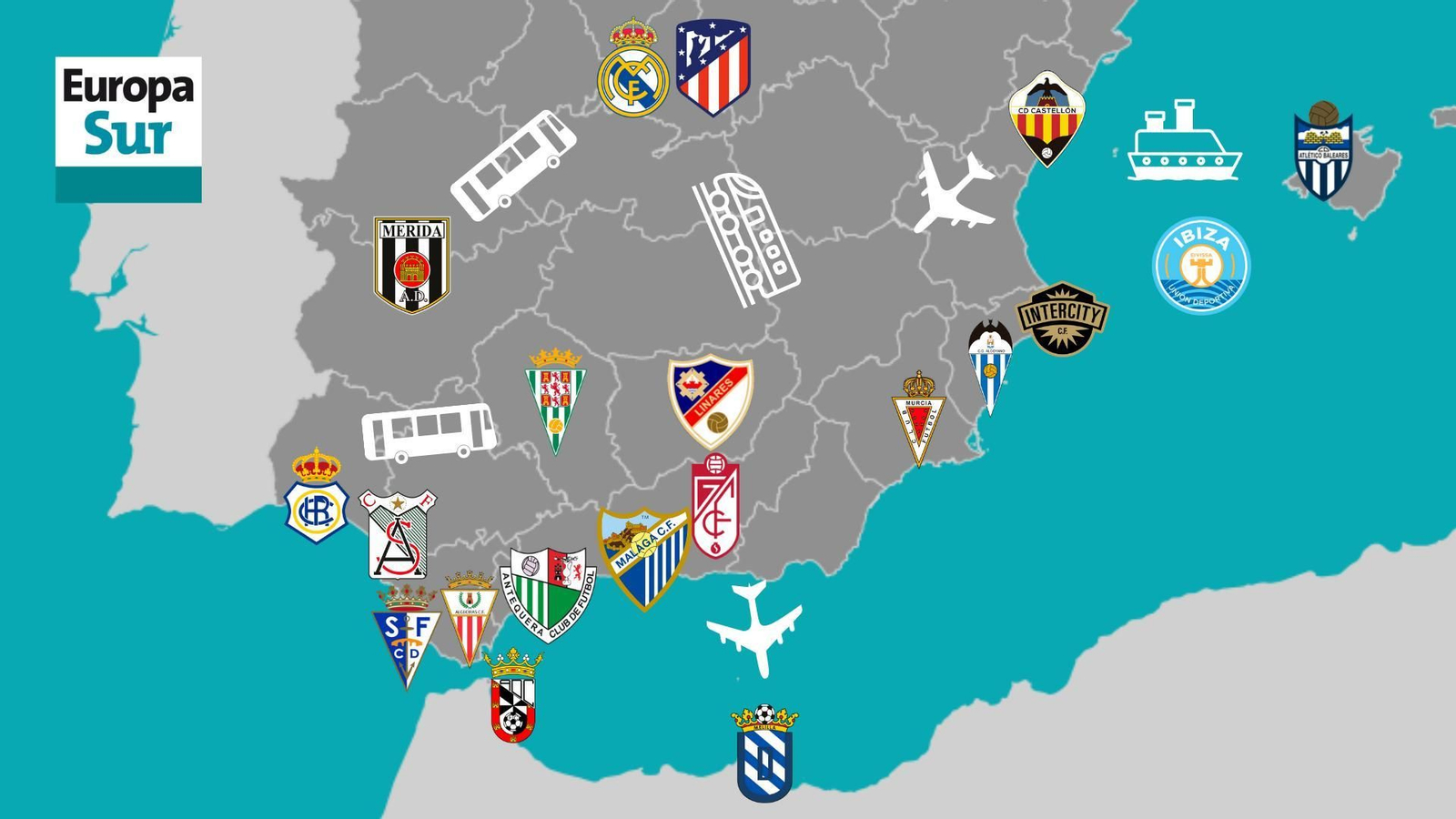 Equipos del grupo II de la Primera Federación