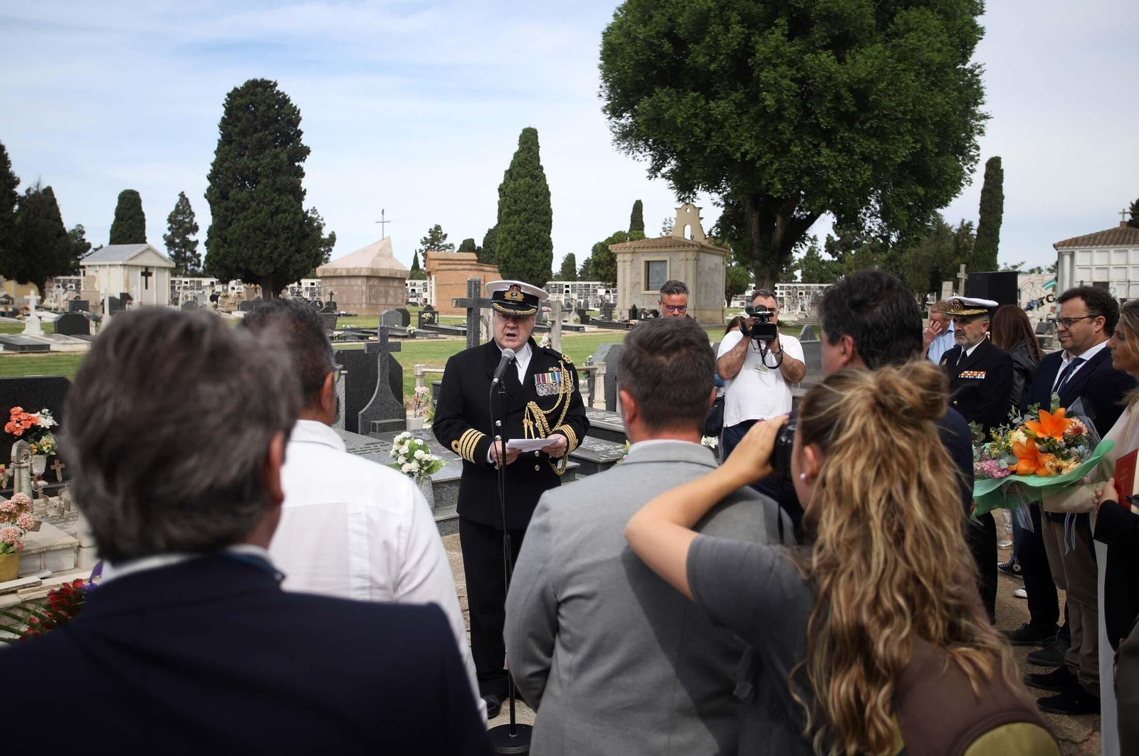 La ceremonia conmemorativa del 80 aniversario de la aparición del cuerpo de William Martin, en imágenes