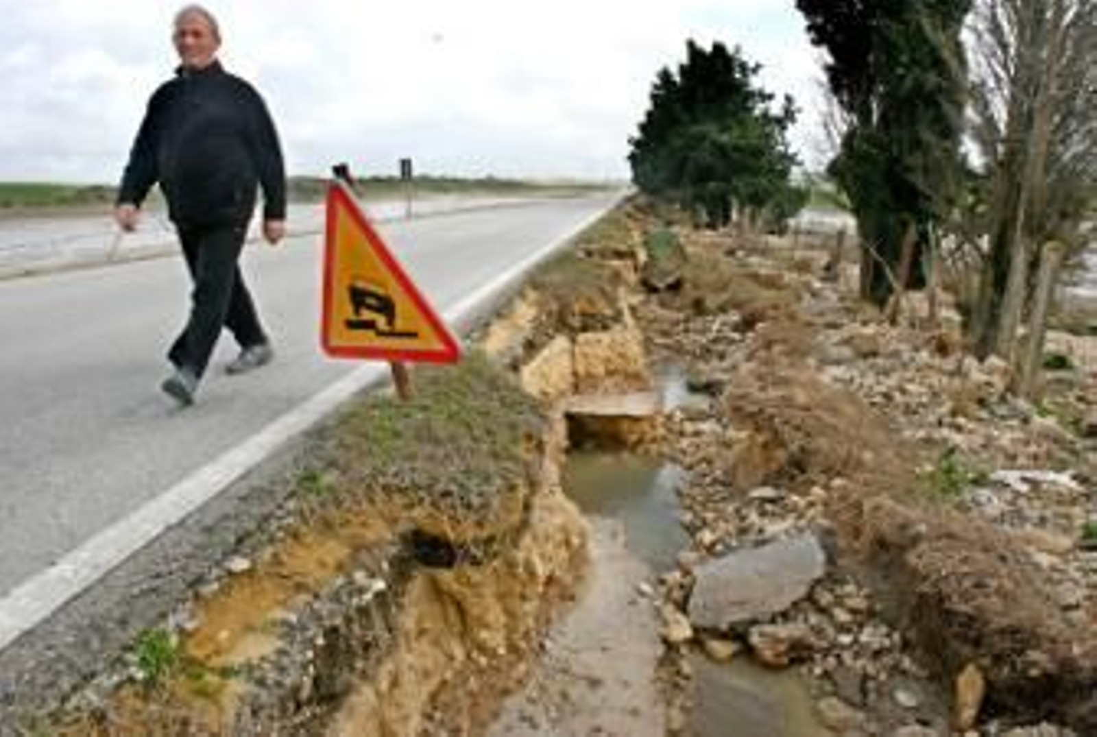 Alerta amarilla por fuertes rachas de viento