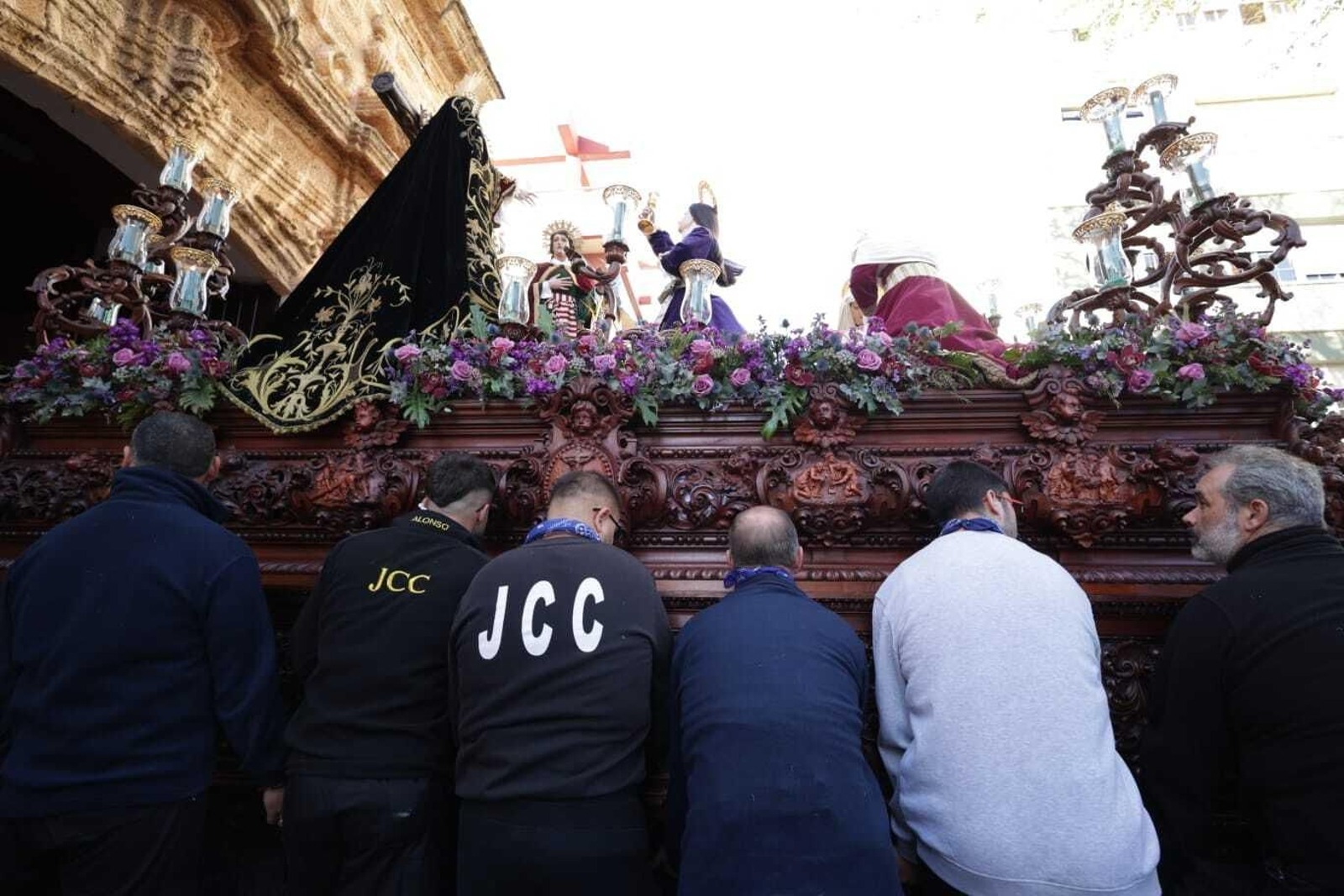 Las imágenes de la hermandad de la Veracruz de la Semana Santa de San Fernando 2023