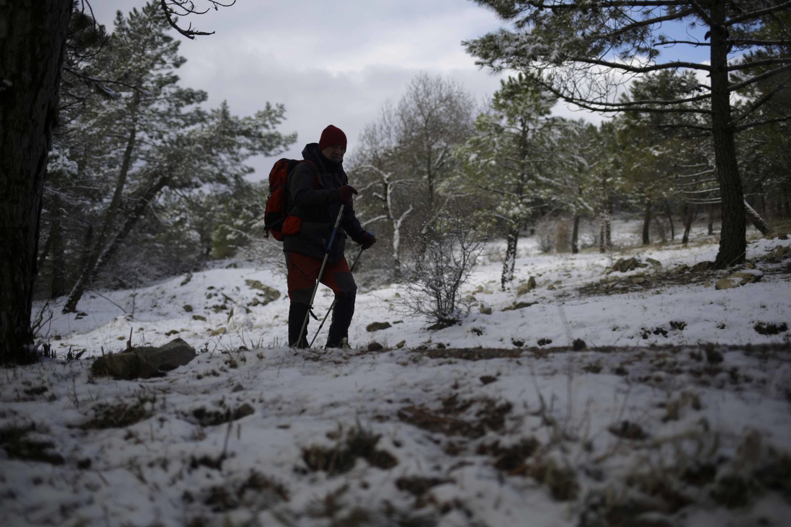 La excursiones a los parajes nevados de Málaga, en imágenes