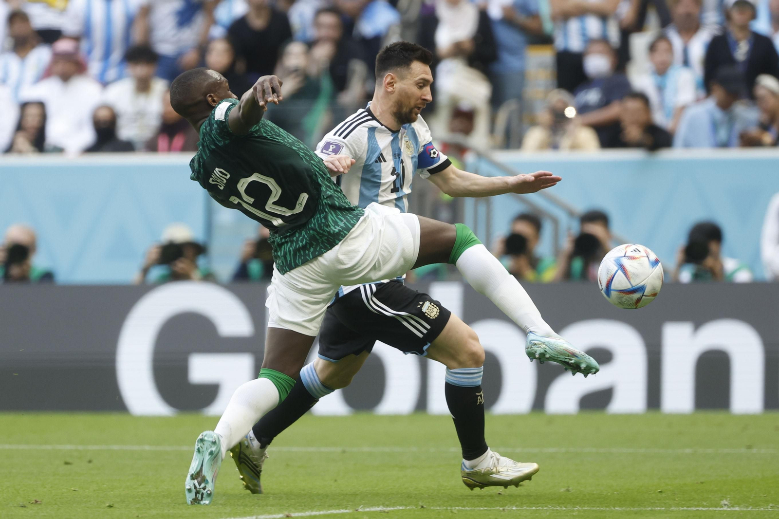 Las imágenes del Artentina - Arabia Saudí en el Mundial de Qatar