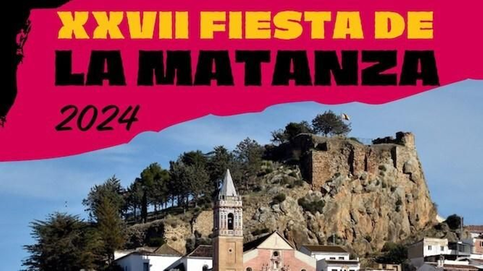 Cartel promocional de la Fiesta de la Matanza de Ardales.
