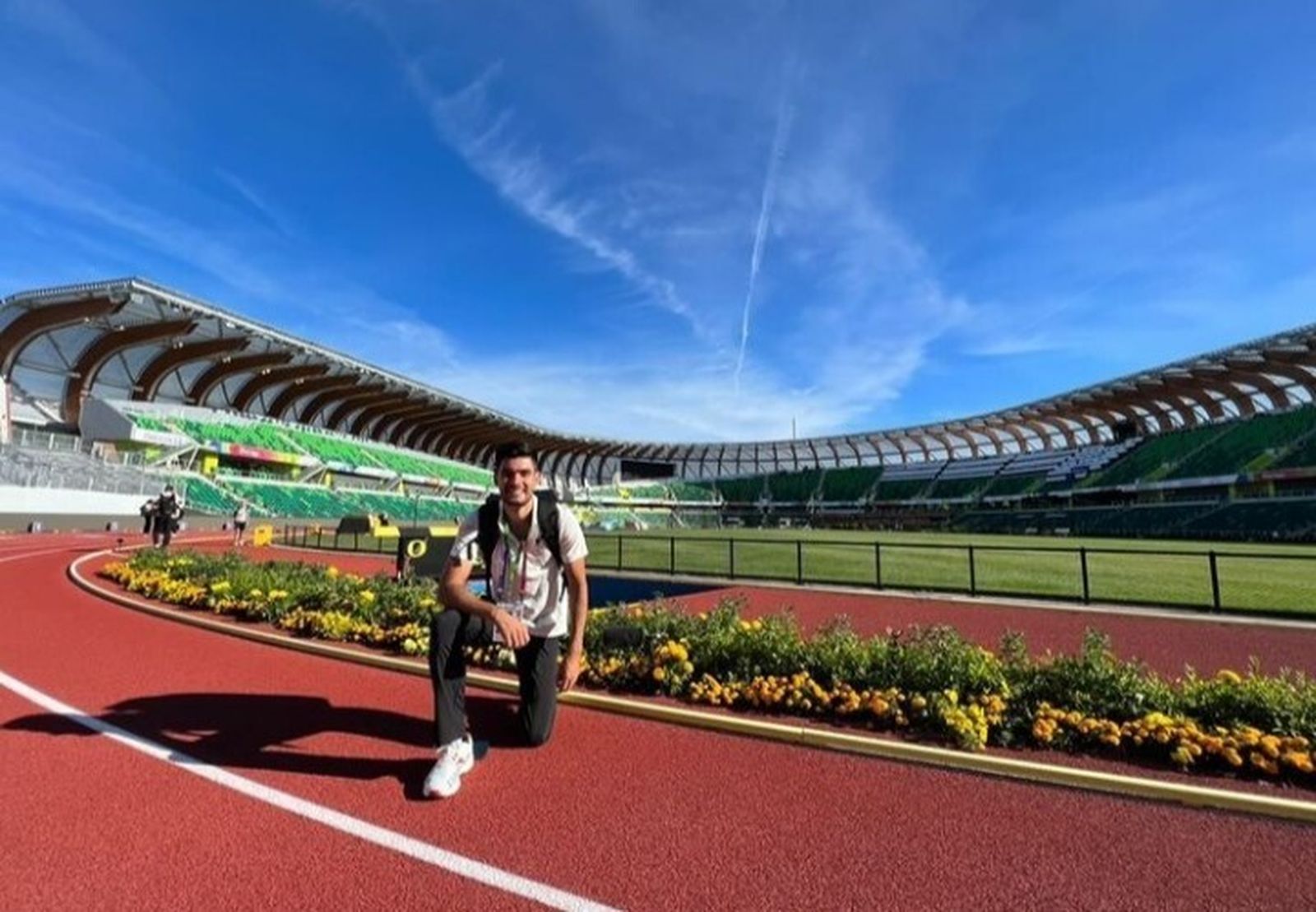 Héctor Santos tiene como primer objetivo alcanzar la final en longitud.