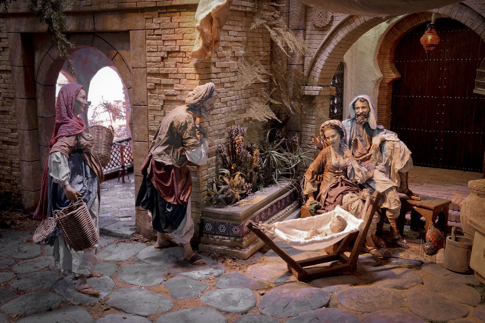 Una foto del primer premio de belenes.