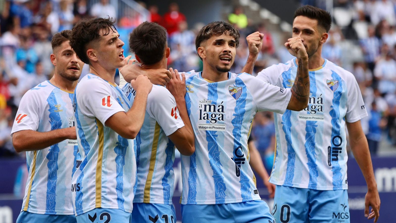 El Málaga CF - Eibar, en fotos