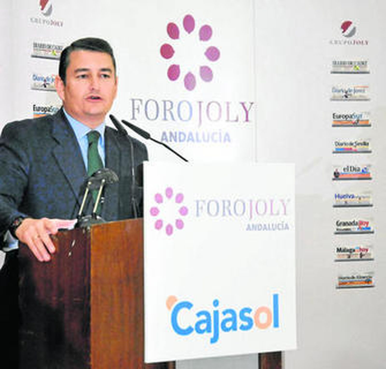 Antonio Sanz, durante su intervención en el Foro Joly.