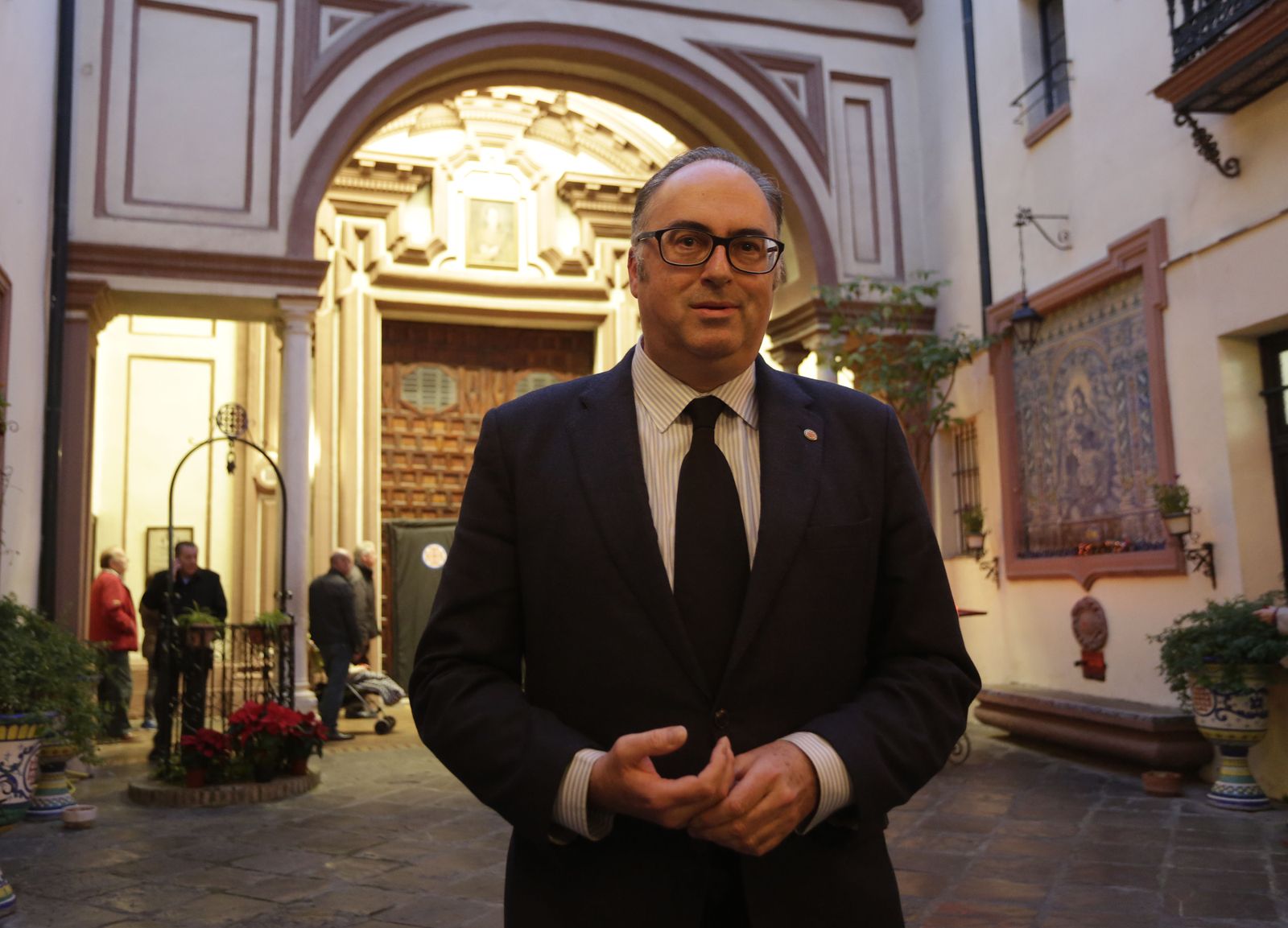 Eduardo del Rey continuará tres años más como hermano mayor del Silencio.