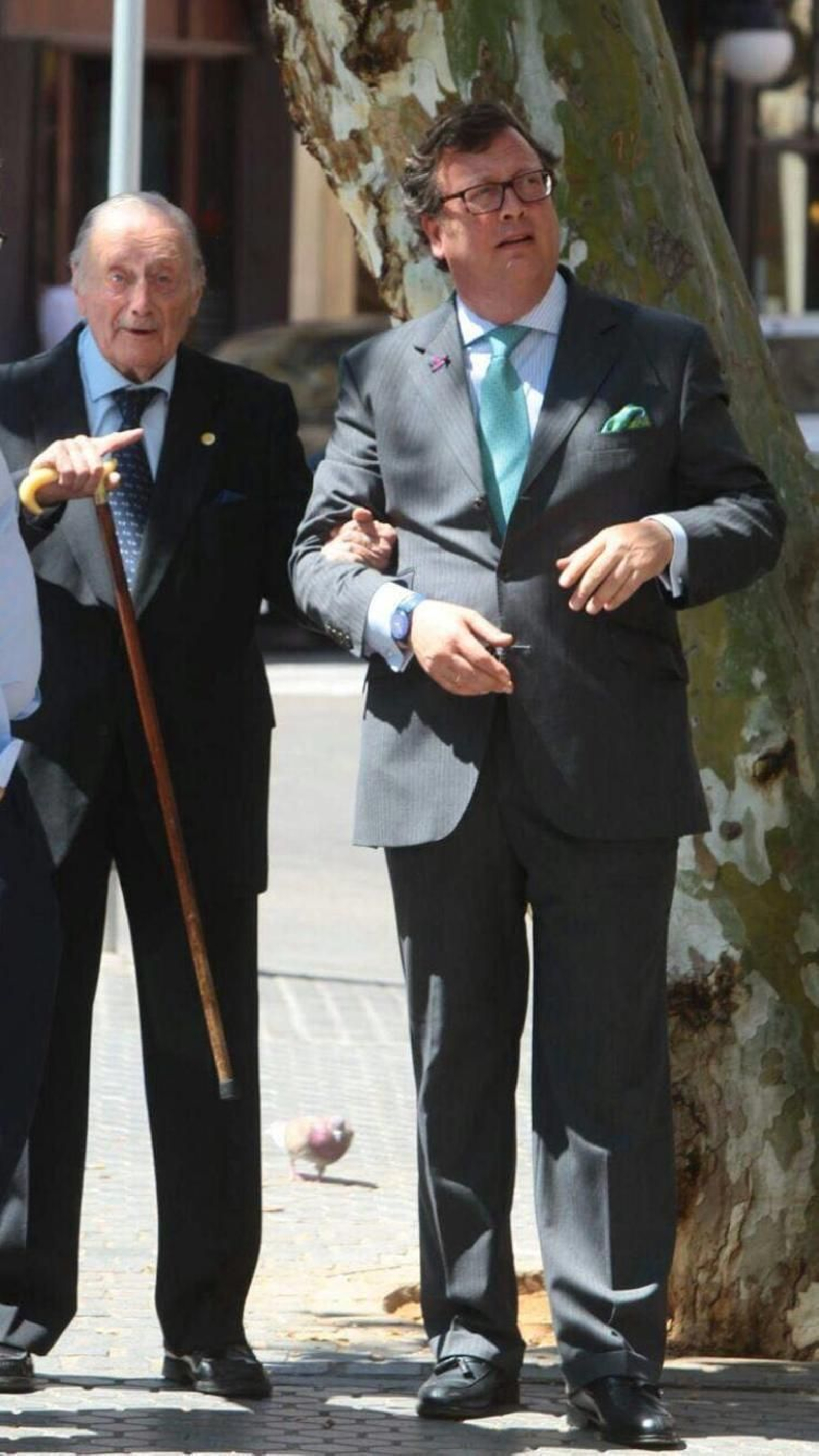 Otto Moeckel von Friess y Ángel Gallardo