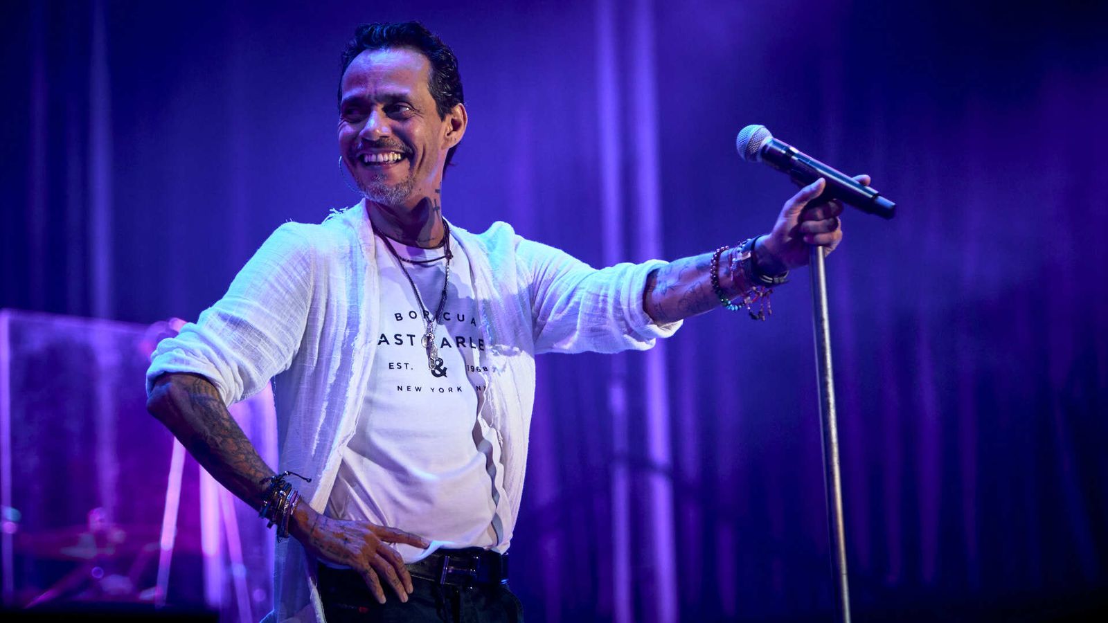 Concierto de Marc Anthony en el CMF deChiclana