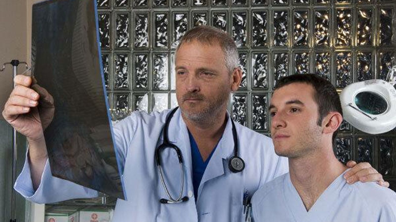 En una secuencia de 'Hospital Central'.