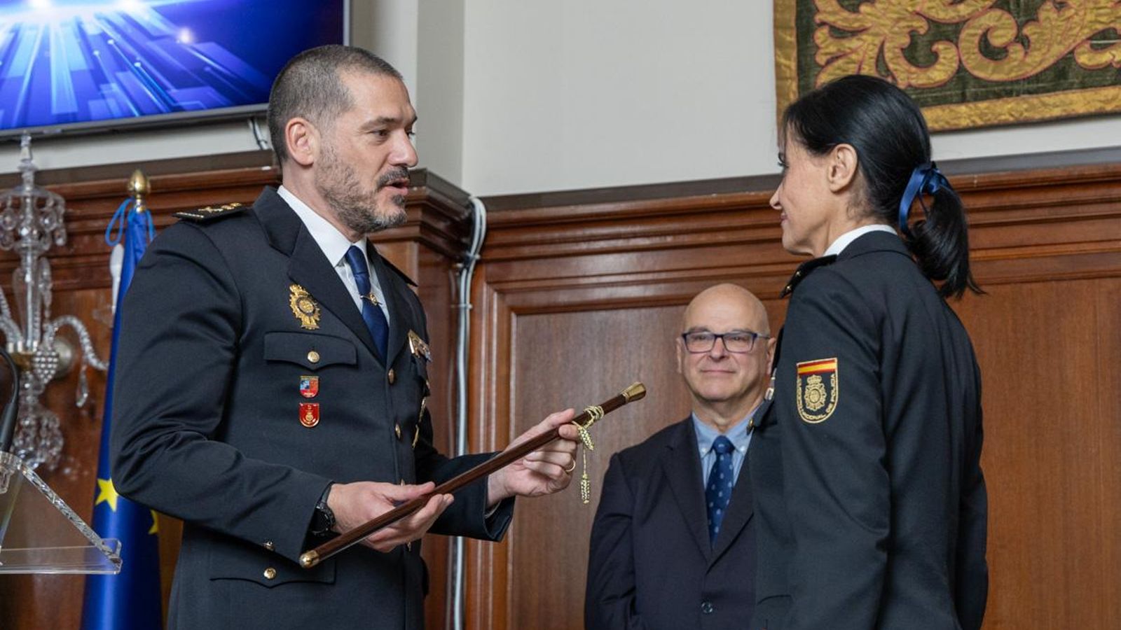 Toma de posesión de la comisaria jefa provincial de Jaén, Layla Dris Hach-Mohamed