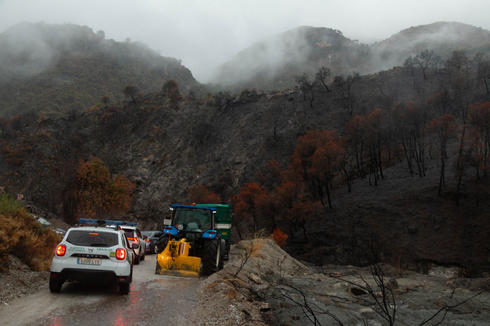 El PSOE insta a la Junta a que agilice los trabajos en Los Guájares para evitar daños colaterales en la zona afectada