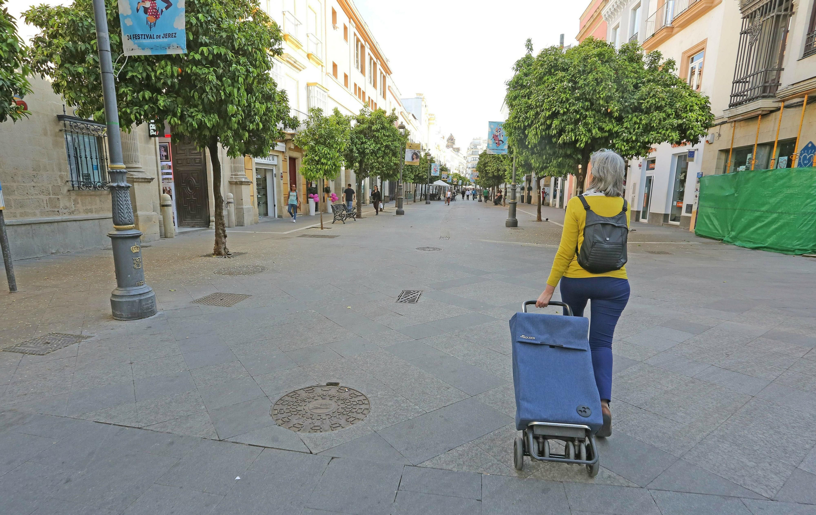 Efectos del coronavirus en el comercio de Jerez