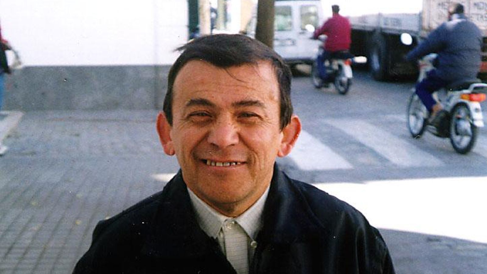 Quinaldo durante su etapa como corresponsal de Huelva Información.