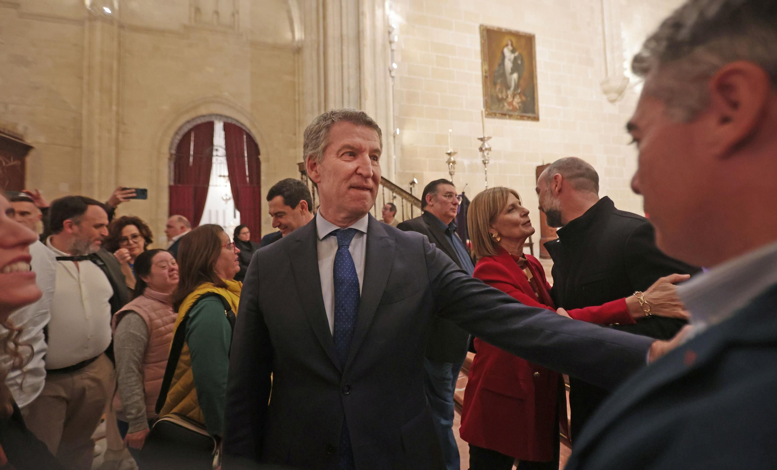Feijóo de visita en Jerez