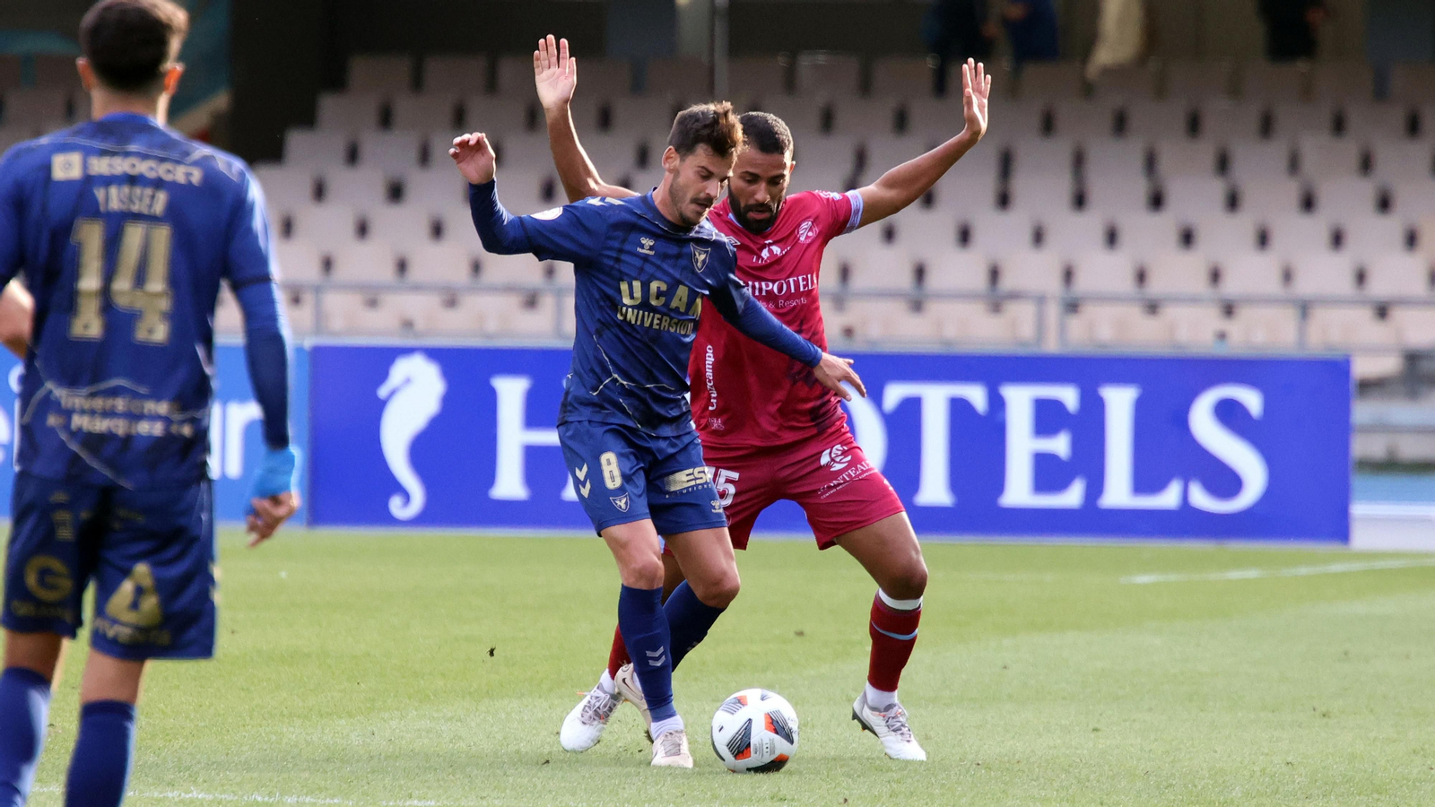 Xerez DFC contra UCAM Murcia en Chapín