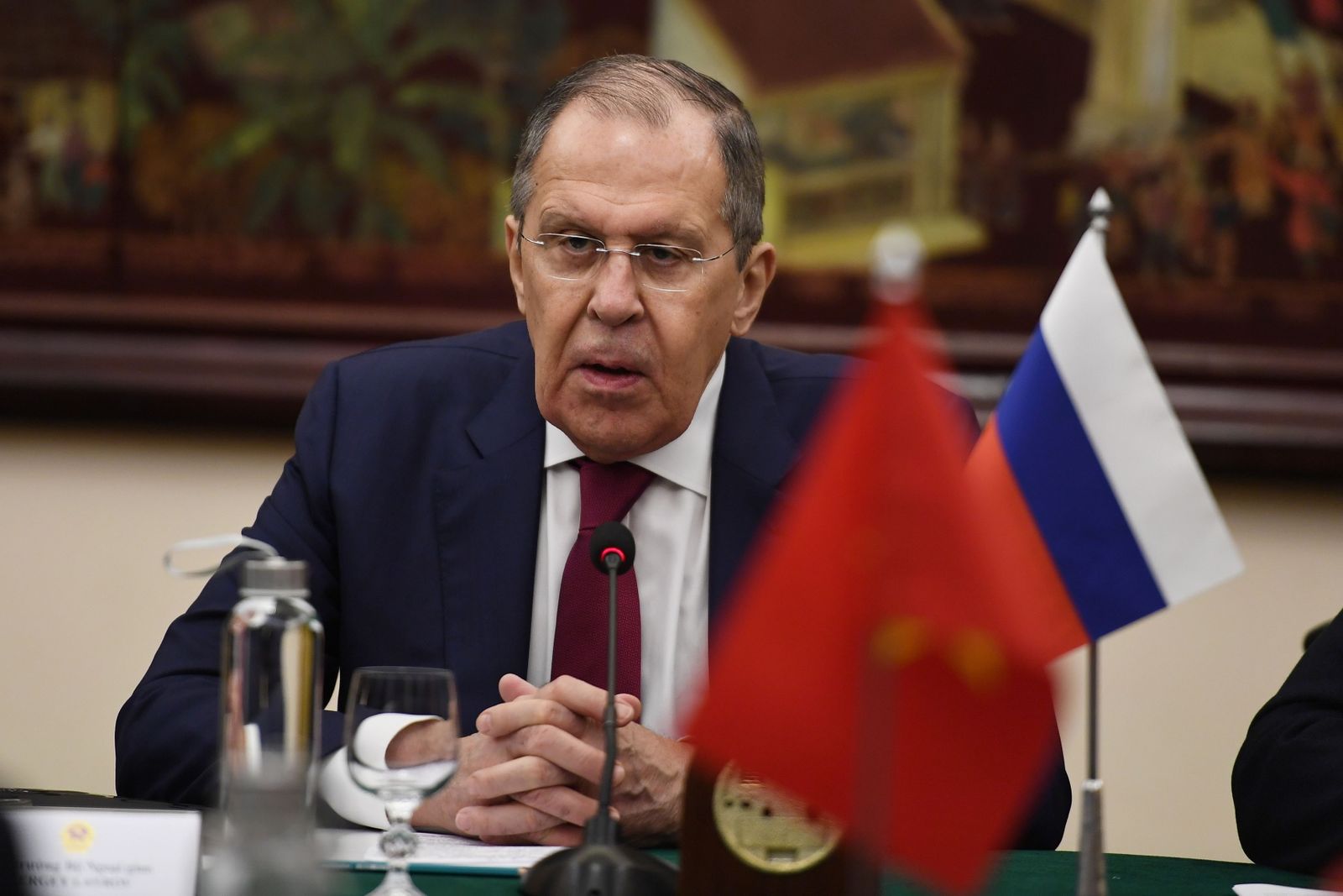 El ministro de Exteriores ruso, Sergei Lavrov.