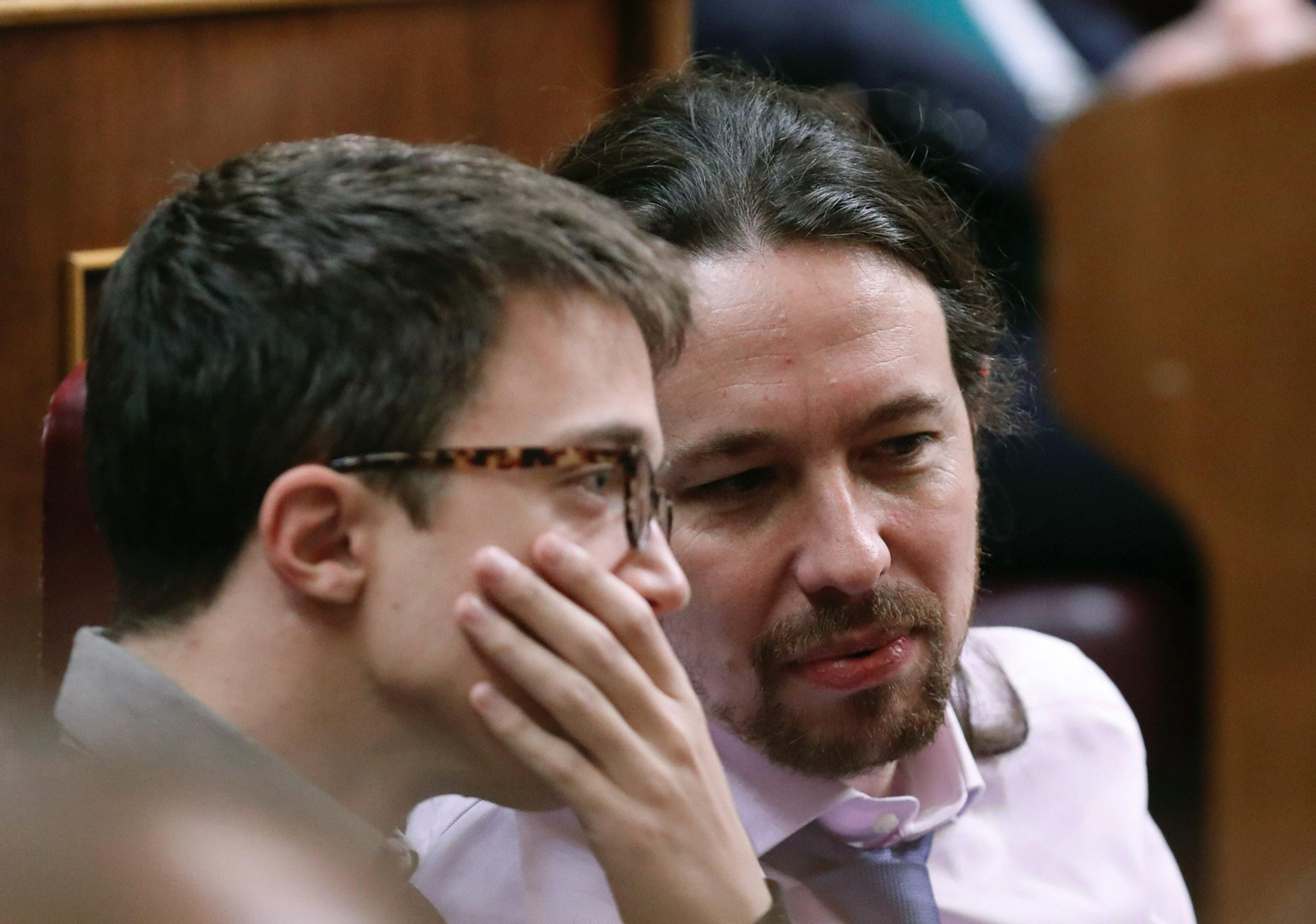 Iglesias y  Errejón