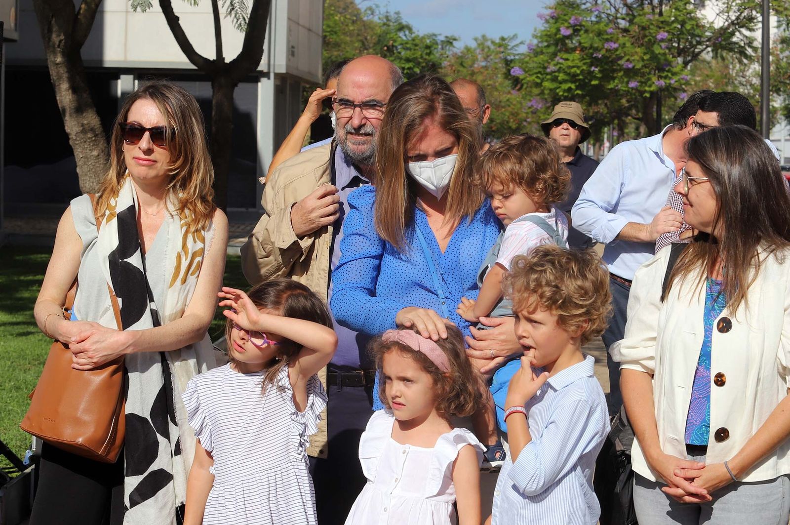 La Glorieta 'Arquitecto José Pablo Vázquez Hierro' ya luce descubierta en Huelva