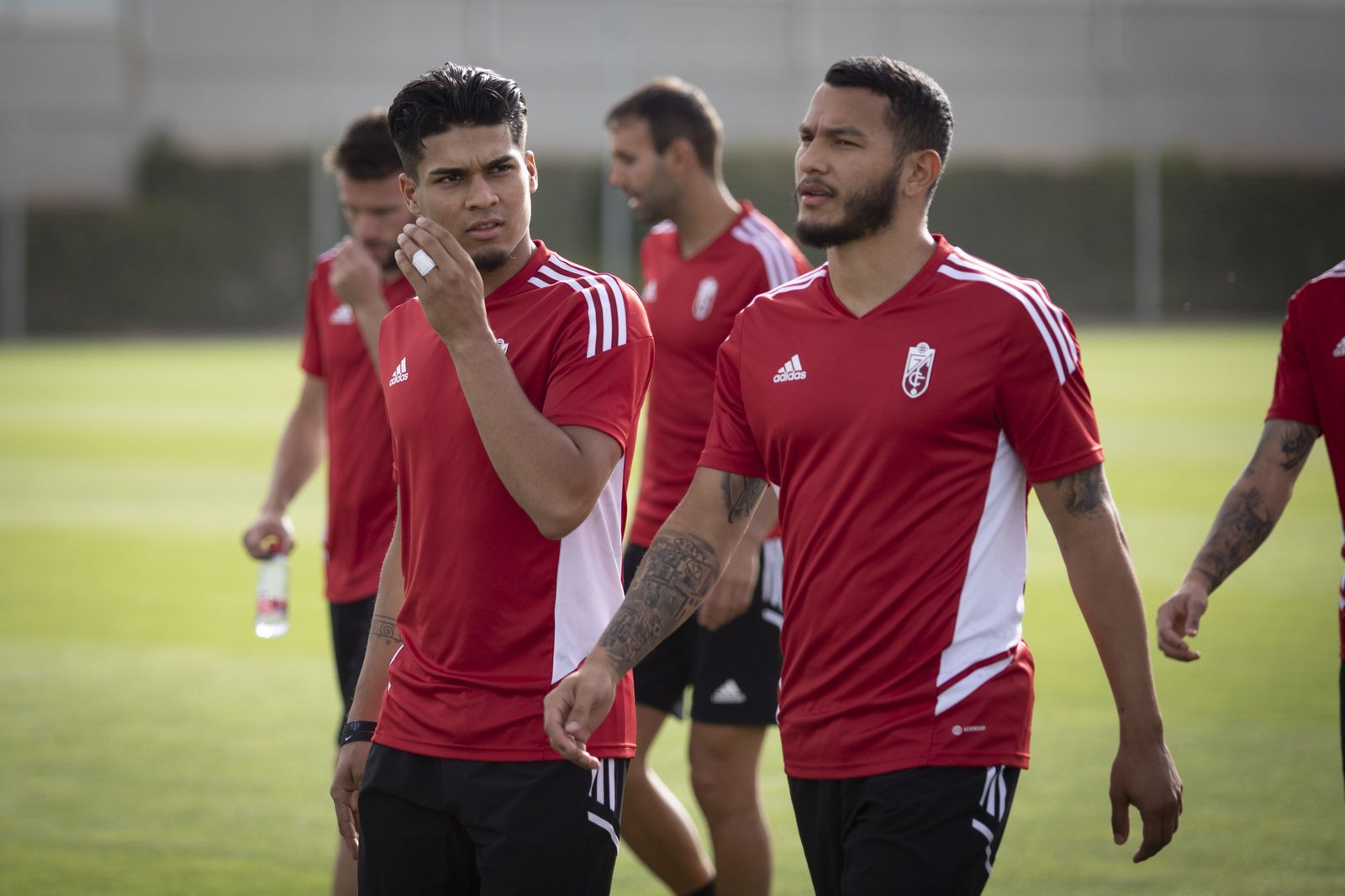 Así ha sido el primer entrenamiento del Granada CF de la pretemporada
