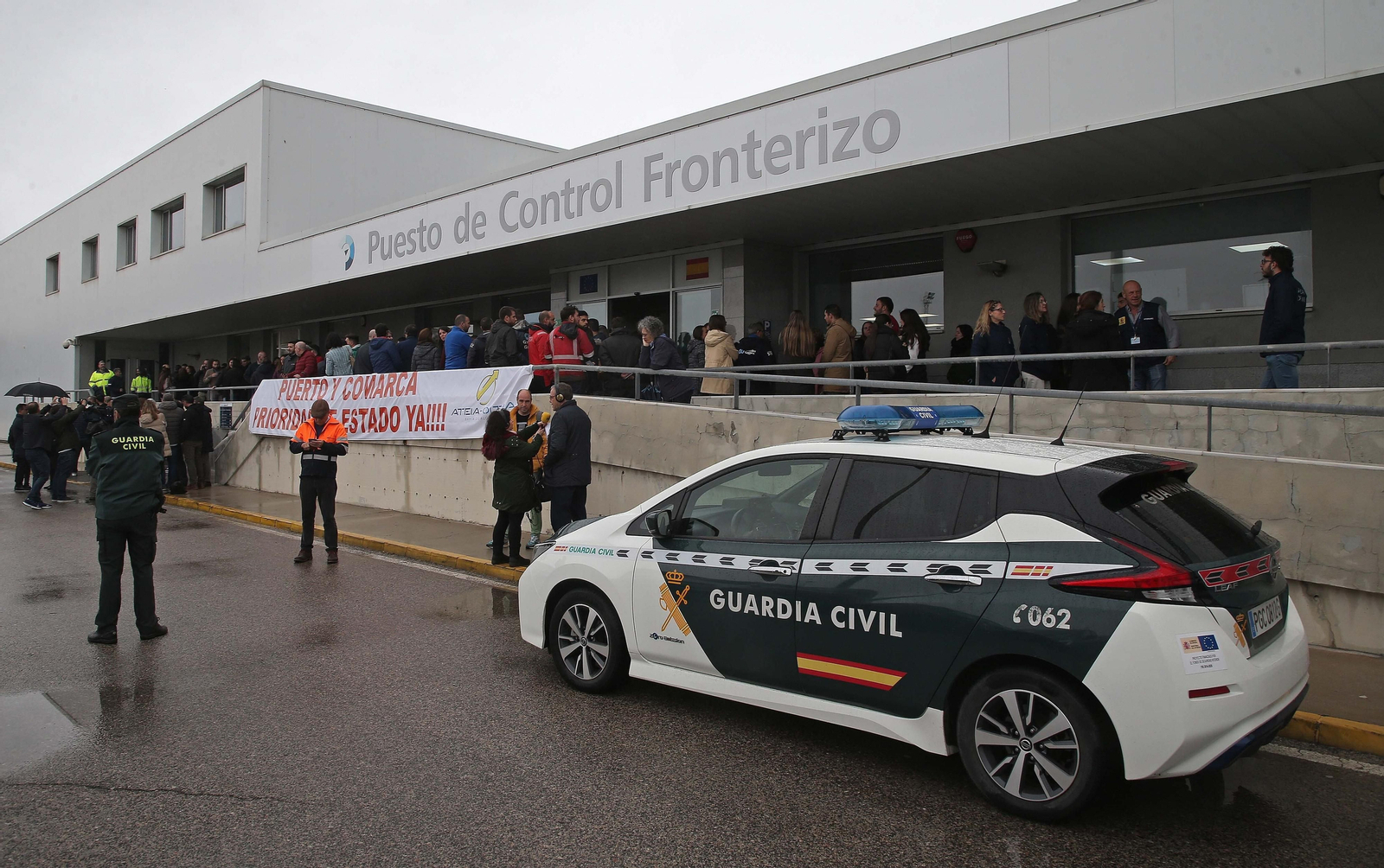 Fotos de la concentración en el PIF del puerto de Algeciras