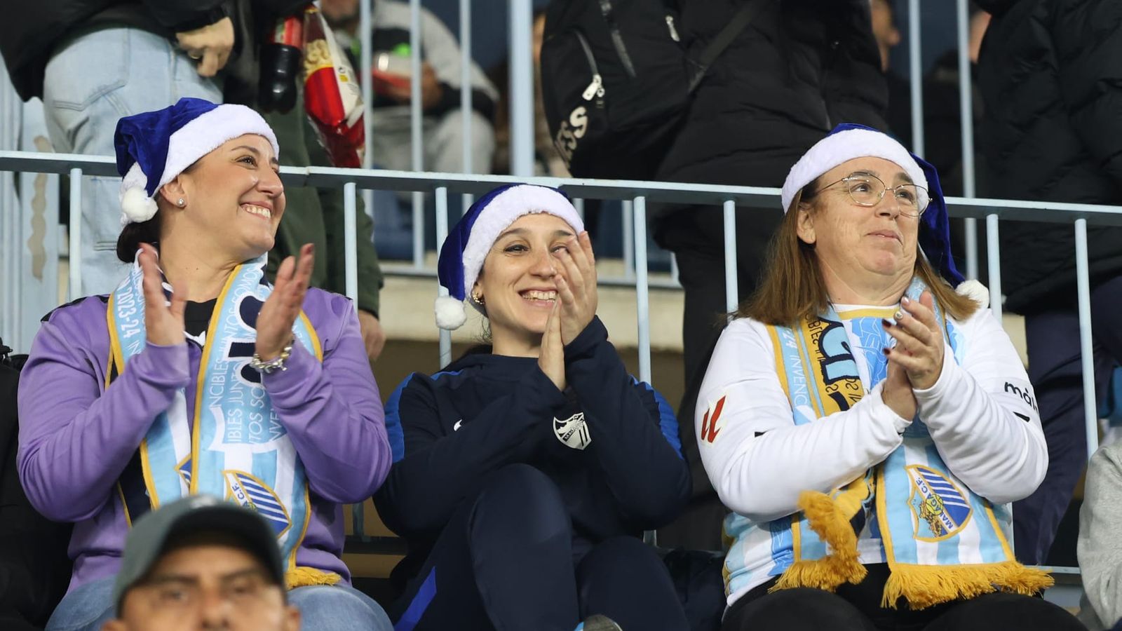 El Málaga CF-Eldense, en fotos