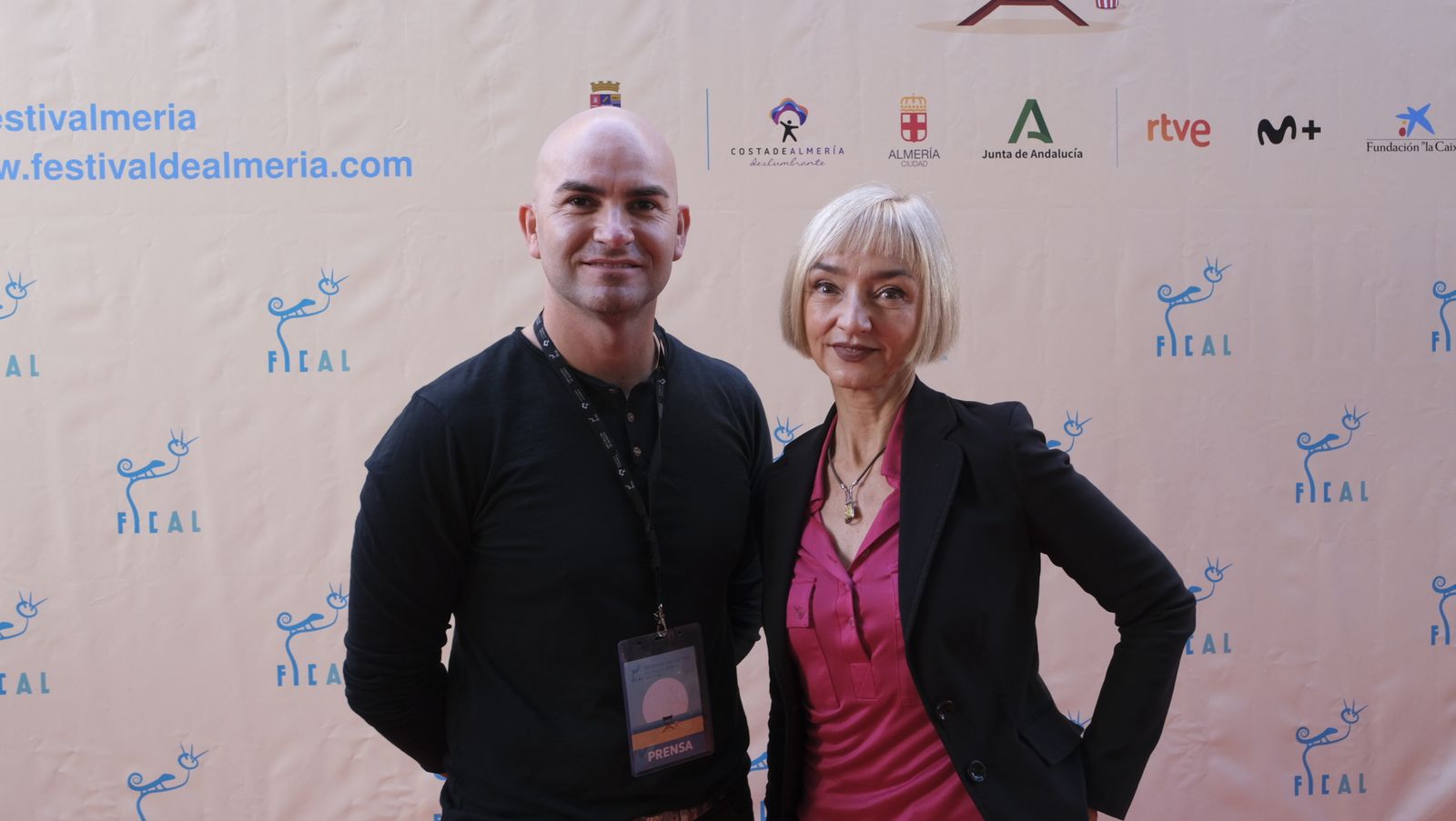 María de Medeiros, estrella del Paseo de la Fama. FICAL 2022