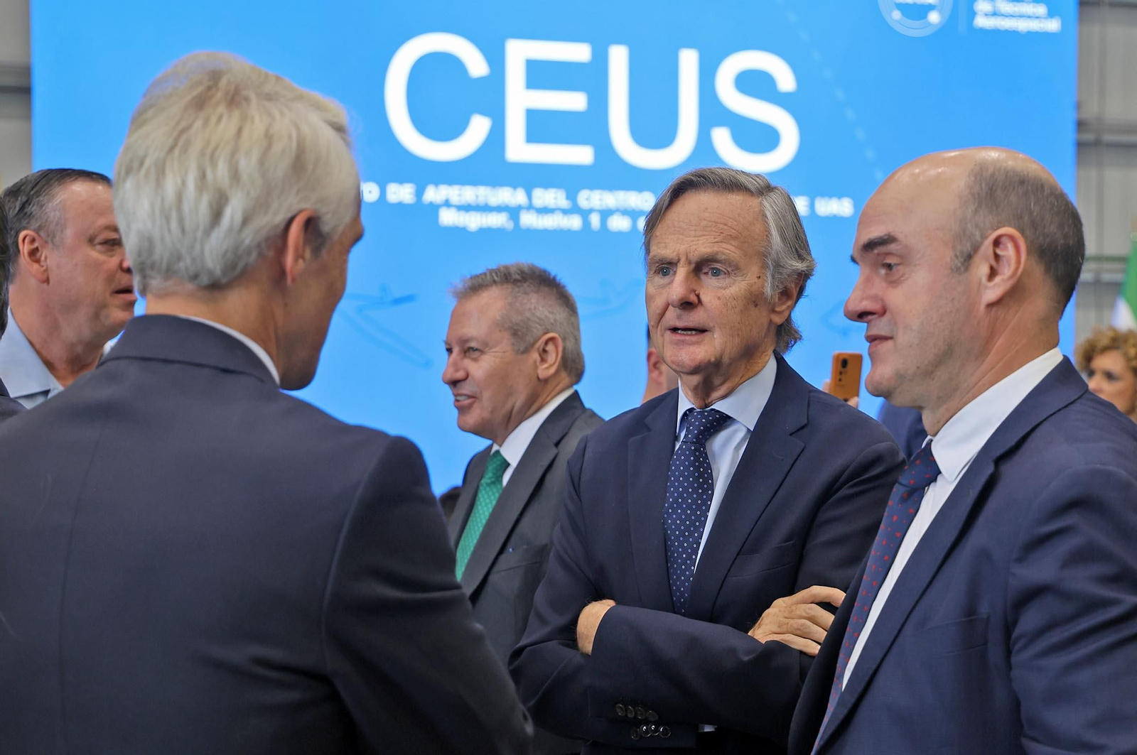 Imágenes de la inauguración del CEUS por Pedro Sánchez en Moguer